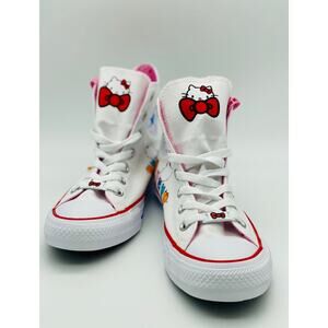 Converse Hello Kitty x Chuck Taylor All Star Canvas Hi White